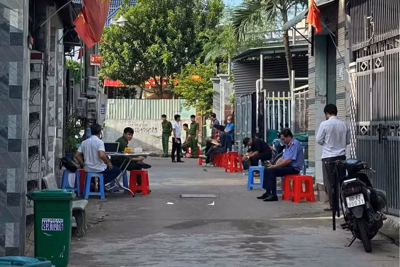 Hiện trường vụ án (ảnh người dân cung cấp)