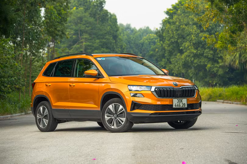 Skoda Karoq là một trong 2 mẫu xe đầu tiên của thương hiệu Skoda tại Việt Nam. Ảnh: Skoda.
