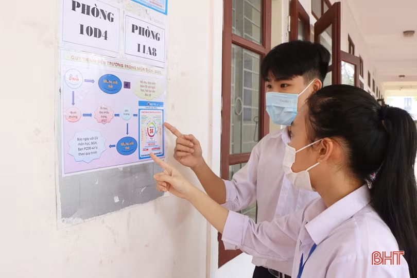 Ngày đến trường đầu tiên trong năm học mới tại Hà Tĩnh