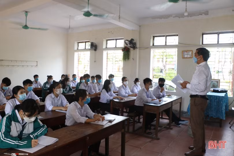 Ngày đến trường đầu tiên trong năm học mới tại Hà Tĩnh