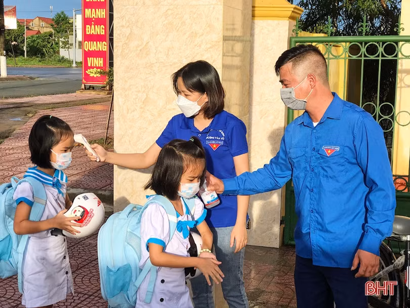 Ngày đến trường đầu tiên trong năm học mới tại Hà Tĩnh