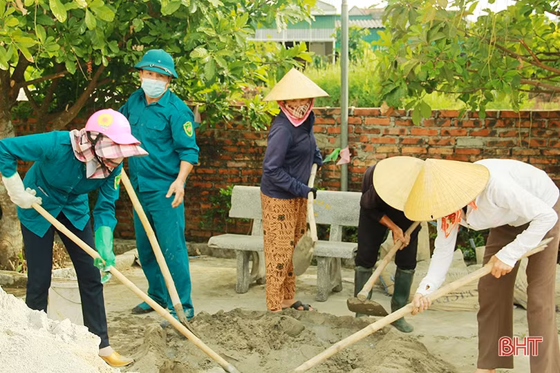 Xây dựng nông thôn mới ở Nghi Xuân, nhiều xã “bứt phá”