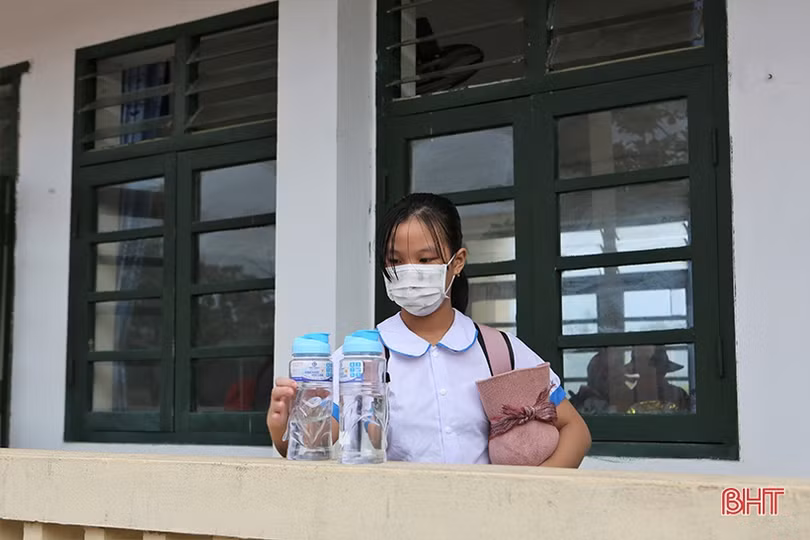 Ngày đến trường đầu tiên trong năm học mới tại Hà Tĩnh