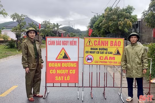 Tiếp tục đề phòng mưa lớn gây ngập lụt cục bộ tại một số địa bàn Hà Tĩnh