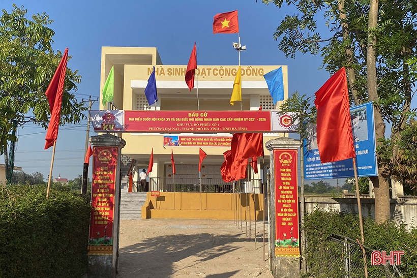 Cận cảnh những nhà văn hóa cộng đồng kết hợp tránh trú bão, lũ ở Hà Tĩnh
