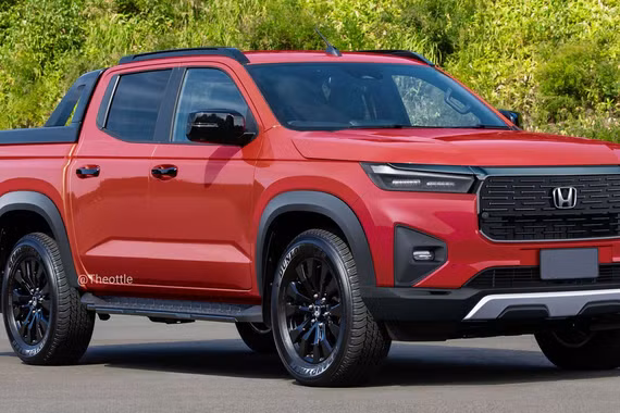 Honda sắp có xe bán tải "đối đầu" Ford Ranger?