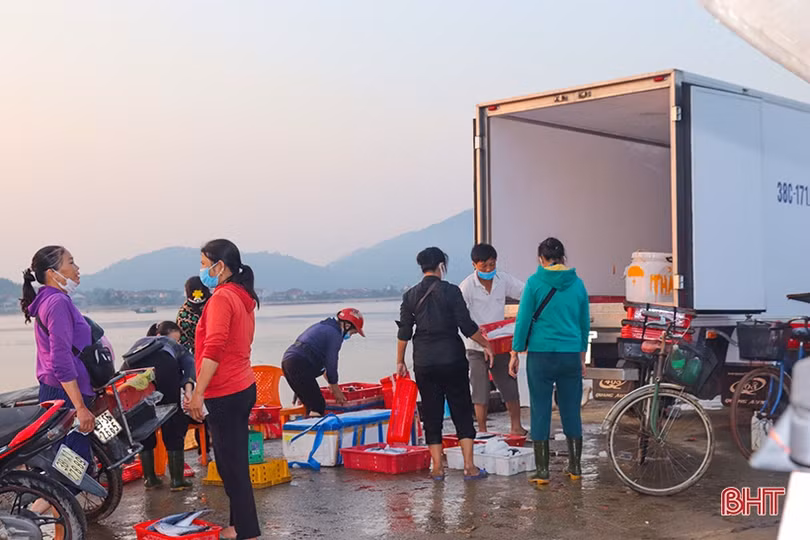 Ngư dân “vui như hội” mùa du lịch biển Hà Tĩnh