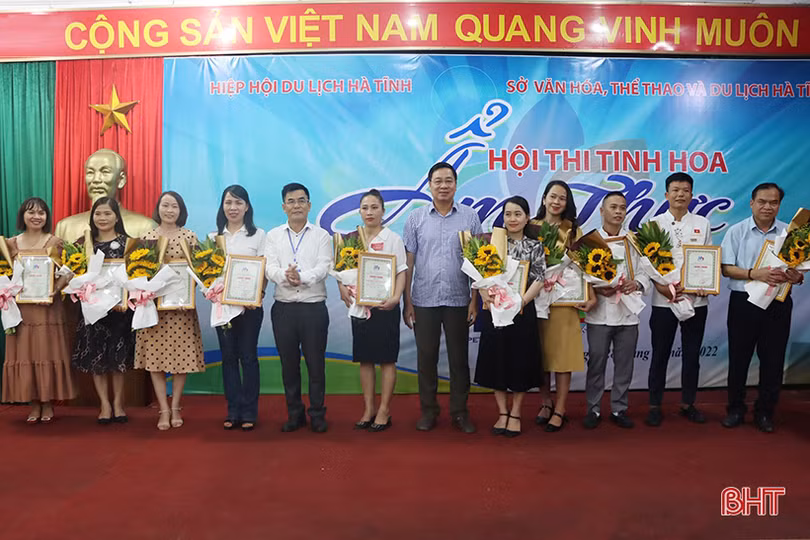 18 đội tranh tài tại hội thi “Tinh hoa ẩm thực Hà Tĩnh lần thứ III năm 2022