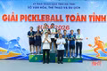 Trao 6 bộ huy chương Giải Pickleball toàn tỉnh Hà Tĩnh năm 2026