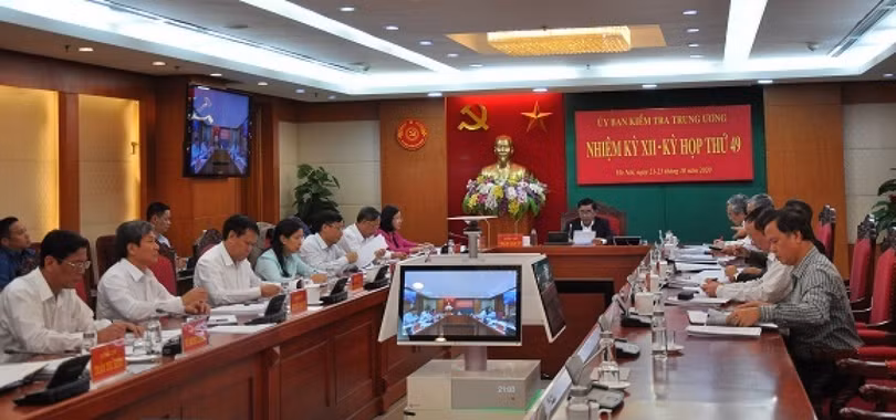 Toàn văn Thông cáo báo chí kỳ họp 49 của Ủy ban Kiểm tra Trung ương