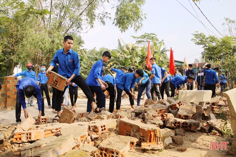 Tuổi trẻ Hà Tĩnh ra quân “Tình nguyện mùa đông 2020, xuân tình nguyện năm 2021”