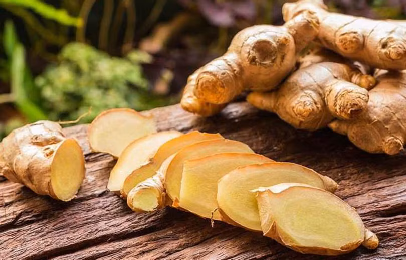 Công dụng tuyệt vời của những lát gừng tươi