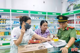 Đồng loạt kiểm tra hoạt động y, dược, mỹ phẩm ở Hà Tĩnh