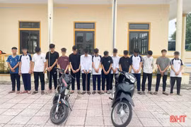 Ngăn chặn kịp thời 15 thanh, thiếu niên chuẩn bị hung khí để giải quyết mâu thuẫn