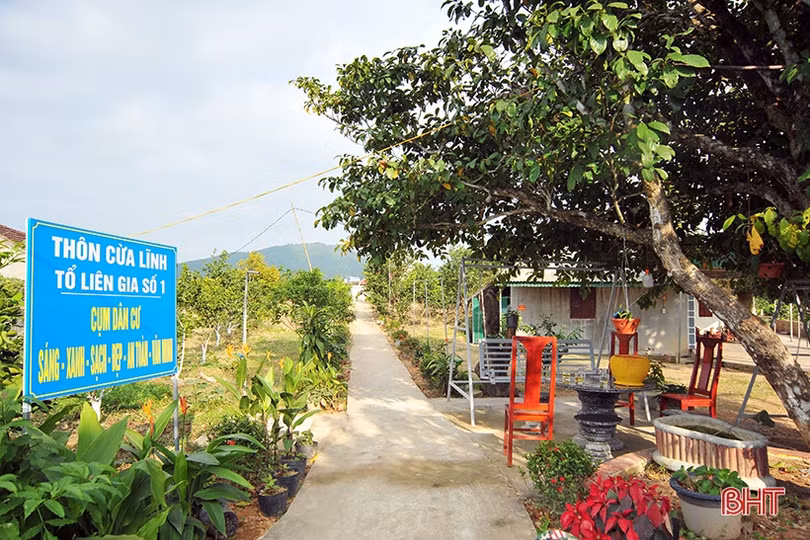 Sắc xuân trên những miền quê nông thôn mới HàTĩnh