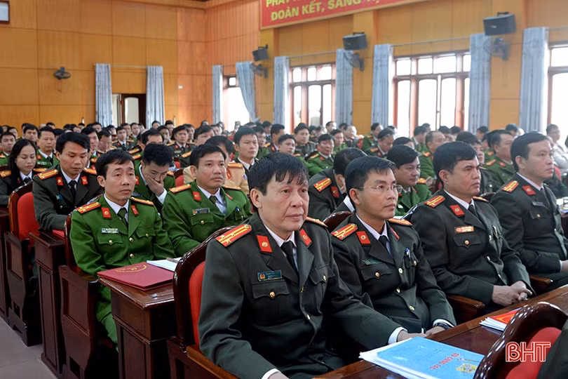 Công an Hà Tĩnh tiếp tục nắm chắc tình hình, không để xảy ra “điểm nóng” về an ninh trật tự