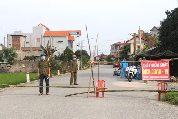 Hà Nam: 2 ca mắc Covid-19 hôm nay nằm ngoài ổ dịch xã Đạo Lý