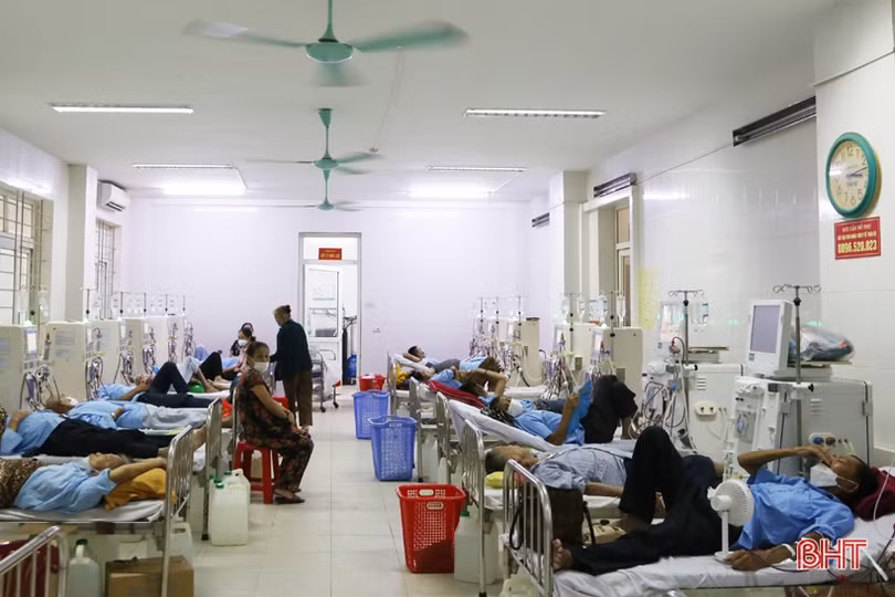 Đảm bảo các điều kiện để bệnh nhân được chạy thận ngay ở Hà Tĩnh