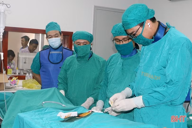 Triển khai thành công kỹ thuật nút mạch điều trị ung thư gan tại Hà Tĩnh