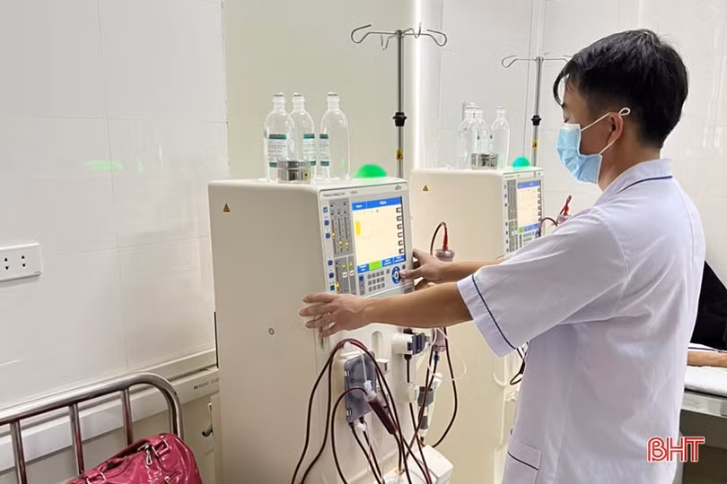 Đảm bảo các điều kiện để bệnh nhân được chạy thận ngay ở Hà Tĩnh