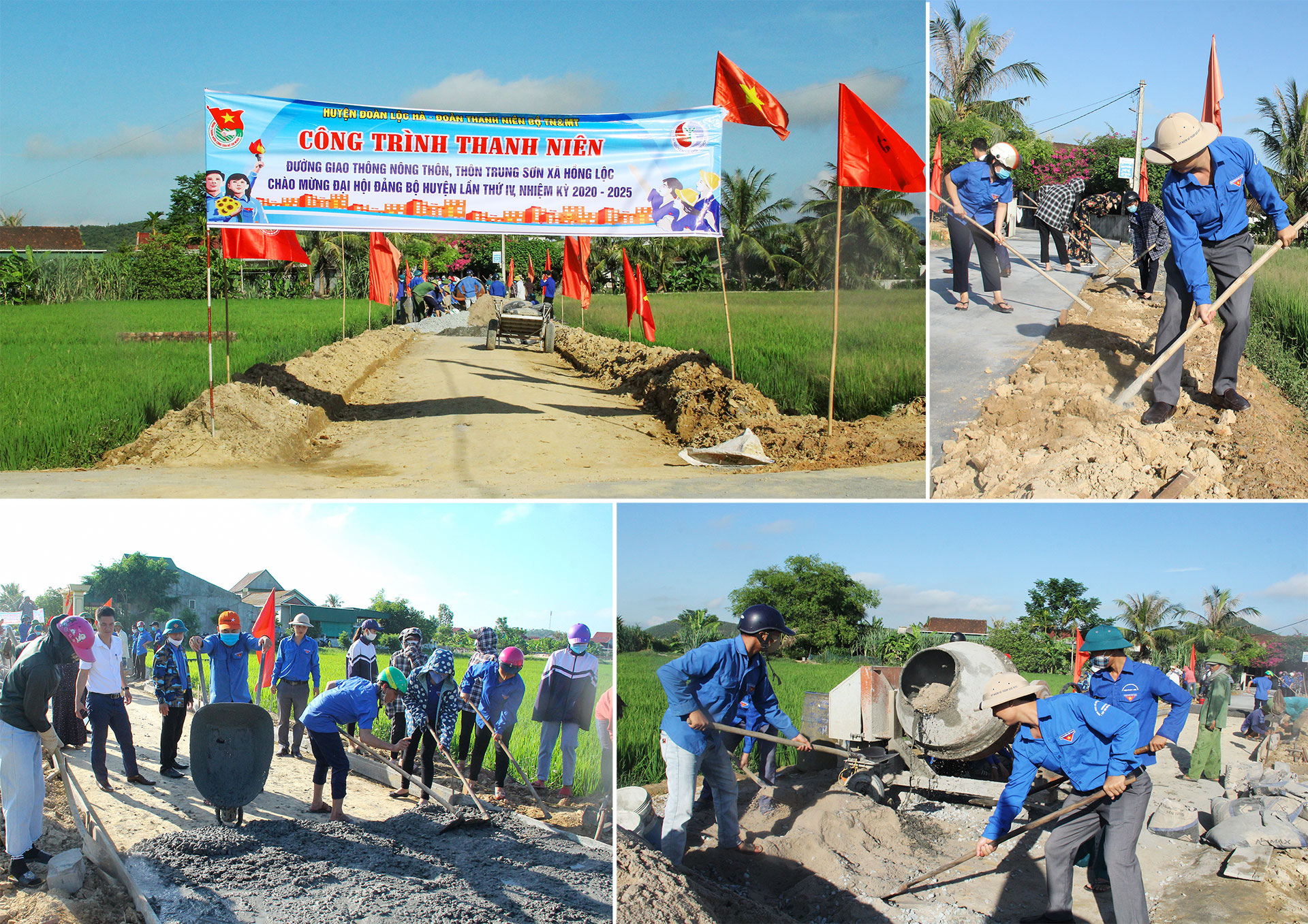 Lộc Hà vững bước trên hành trình vươn lên giàu đẹp