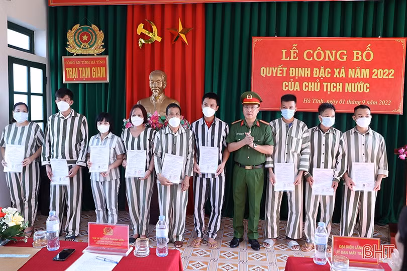 Ngày về làm lại cuộc đời của những phạm nhân hưởng đặc xá dịp Quốc khánh 2/9