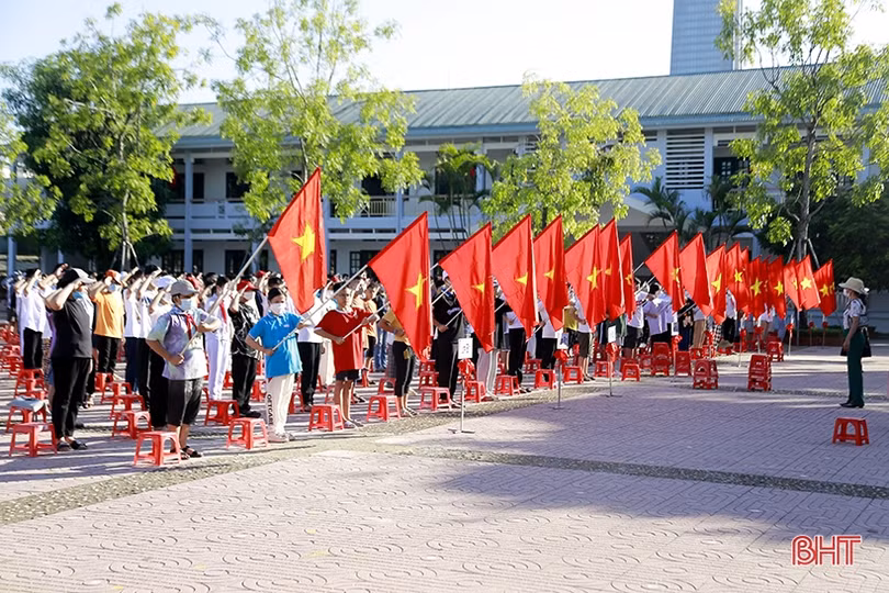 Các trường học ở Hà Tĩnh sẵn sàng cho lễ khai giảng năm học mới