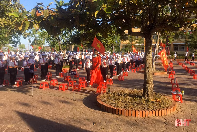 Các trường học ở Hà Tĩnh sẵn sàng cho lễ khai giảng năm học mới
