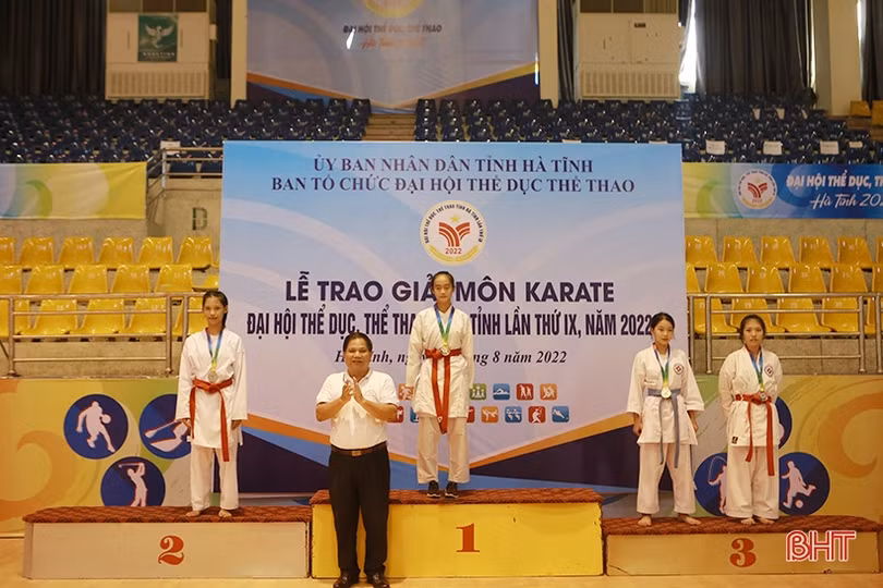 Ngày đầu Đại hội TDTT Hà Tĩnh: Hoàn thành môn điền kinh, karate tiếp tục thi đấu