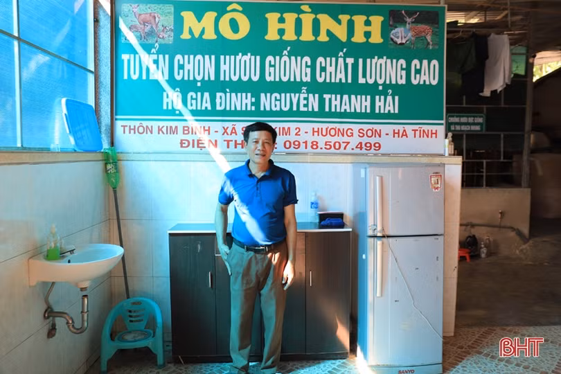 Cựu Bí thư Đảng uỷ xã và hành trình “ăn nên làm ra” từ nghề nuôi hươu
