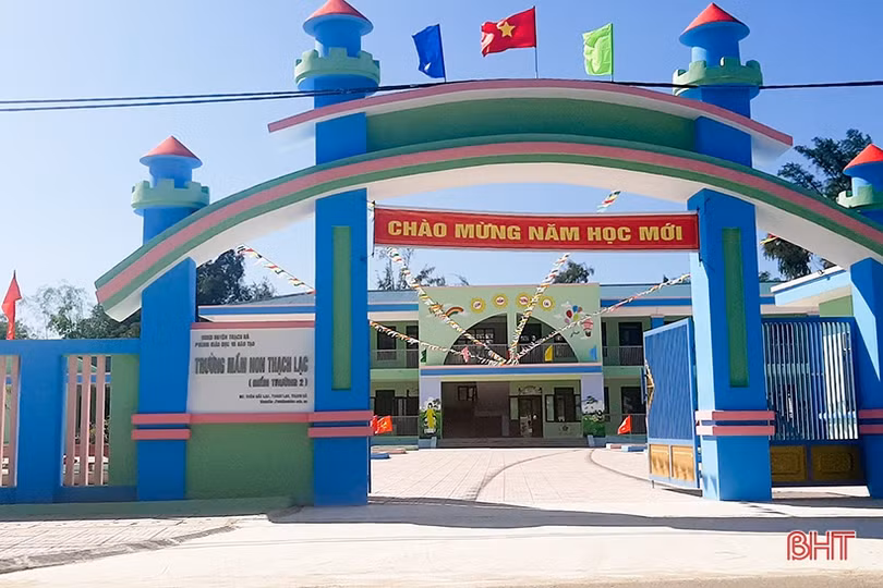 Các trường học ở Hà Tĩnh sẵn sàng cho lễ khai giảng năm học mới