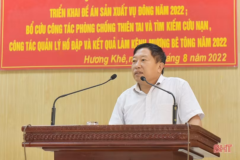 Ứng phó linh hoạt với thời tiết cực đoan để giành vụ đông thắng lợi ở Hương Khê