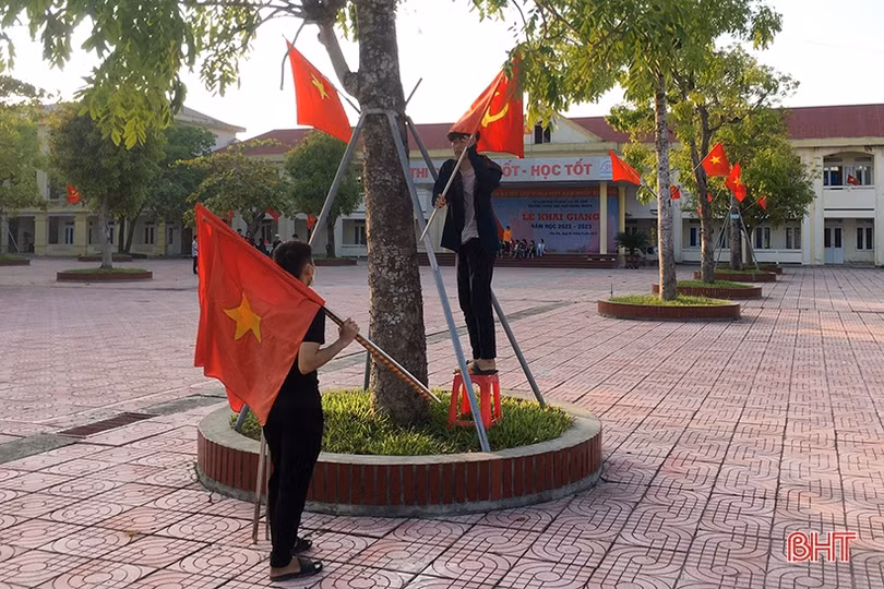 Học sinh Hà Tĩnh háo hức chờ mong ngày khai giảng