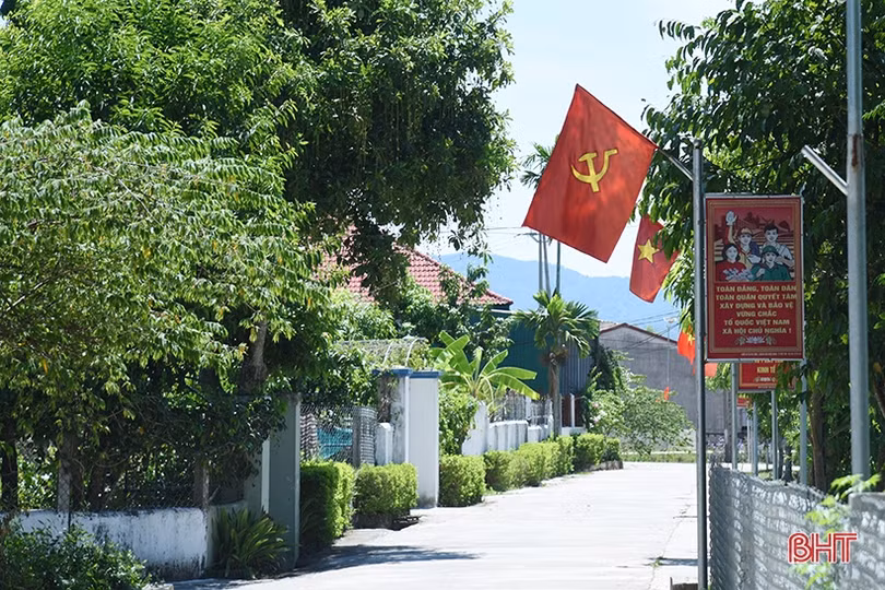 Sắc mới trên quê hương Anh hùng, liệt sỹ Lê Thiệu Huy