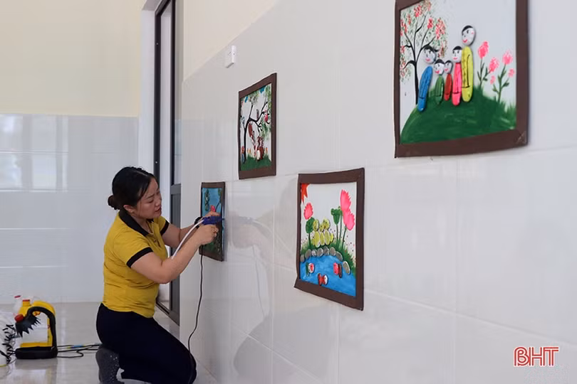Các trường học ở Hà Tĩnh sẵn sàng cho lễ khai giảng năm học mới