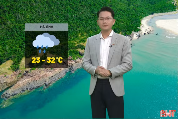 Dự báo thời tiết Hà Tĩnh ngày 19/9: Nhiều mây, có mưa rào và dông rải rác, cục bộ có nơi mưa to