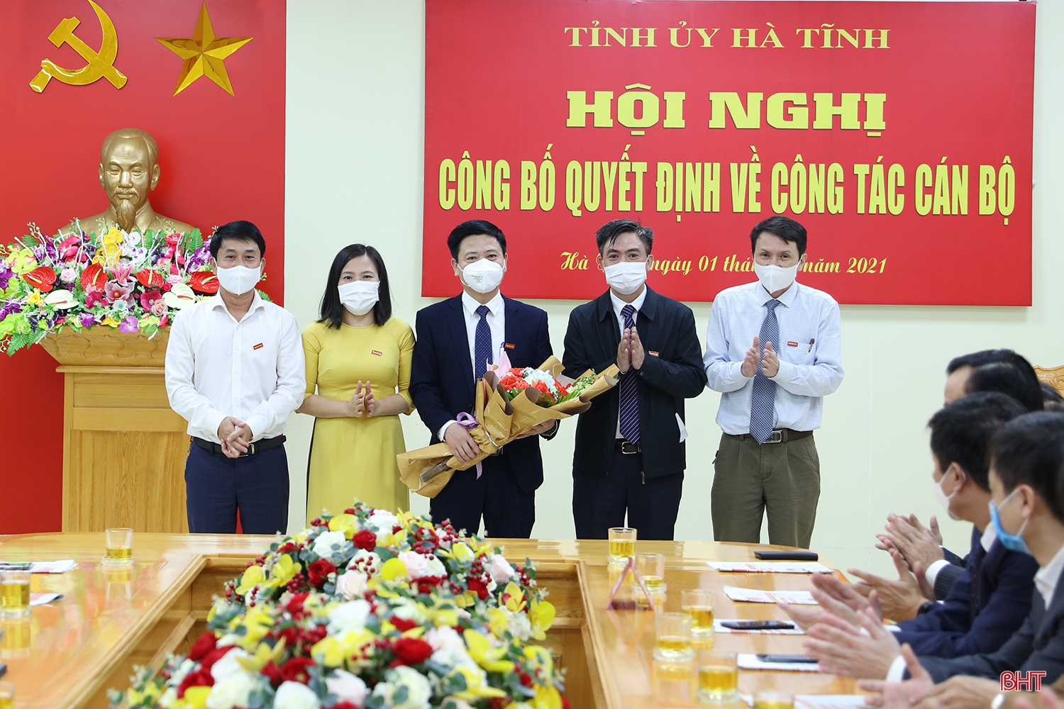 Trao quyết định điều động, bổ nhiệm Tổng Biên tập Báo Hà Tĩnh