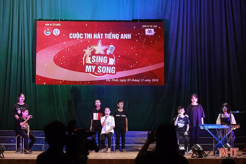 Ấn tượng đêm chung kết cuộc thi hát tiếng Anh “Sing My Song” 2018