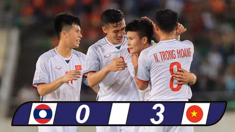 Việt Nam thắng áp đảo Lào ở trận mở màn AFF Cup 2018