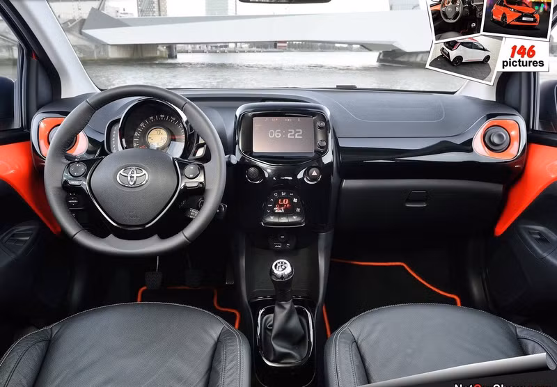 ngam chiec toyota aygo 2018 ngon it xang voi thiet ke doc dao