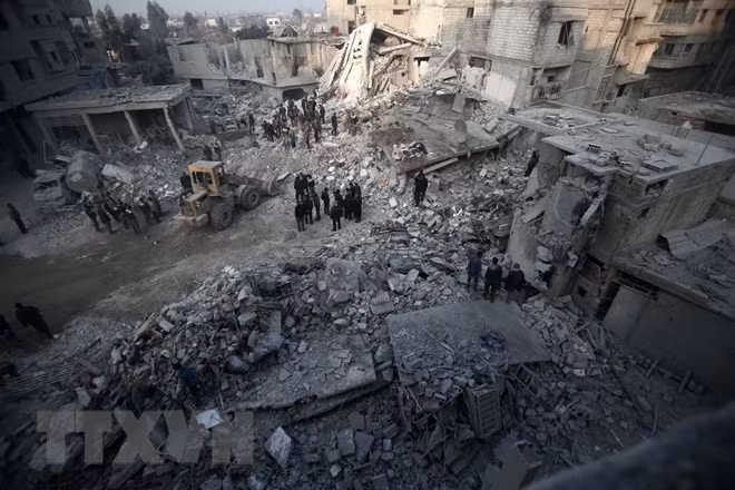 Nga kêu gọi ngừng bắn 5 giờ mỗi ngày để sơ tán người dân ở Syria ảnh 1 nga keu goi ngung ban 5 gio moi ngay de so tan nguoi dan o syria