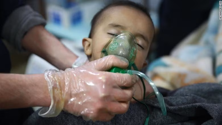 nhung dua tre khong ten o dong ghouta syria