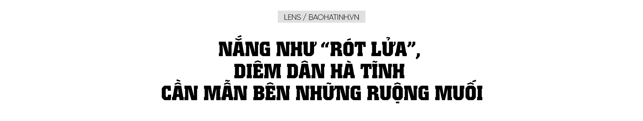 Nắng như “rót lửa”, diêm dân Hà Tĩnh cần mẫn bên những ruộng muối