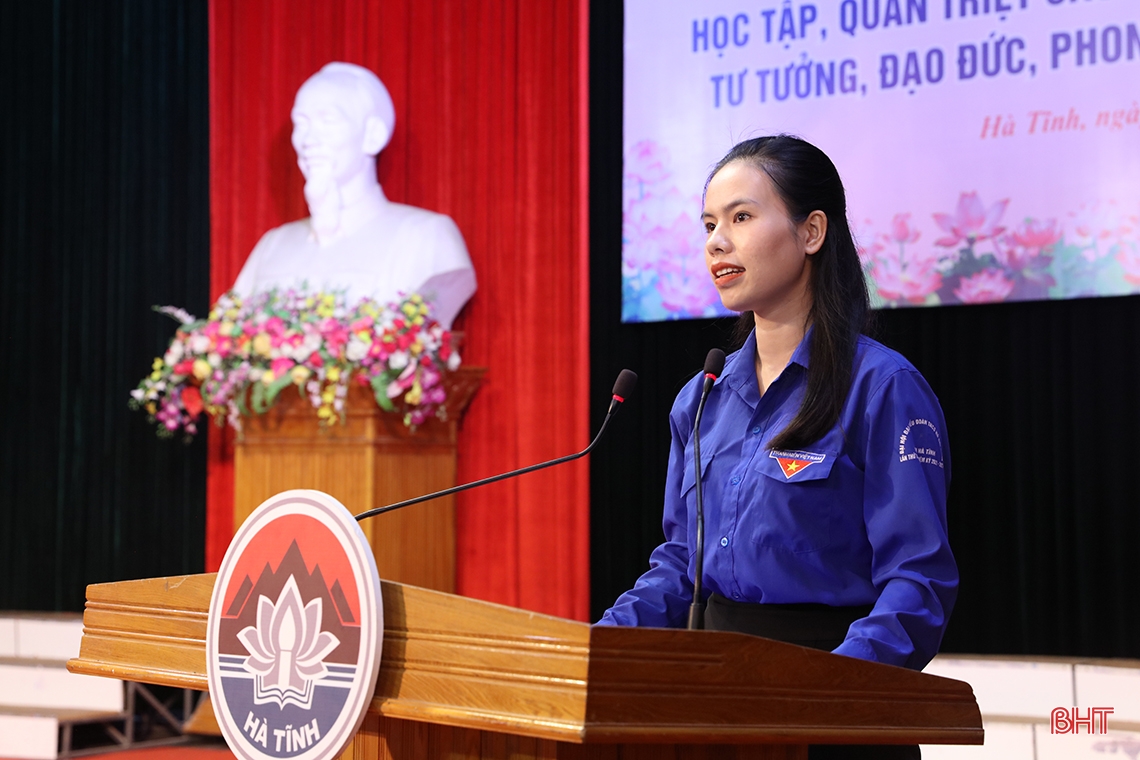 Mỗi đoàn viên thanh niên phải thực hành học Bác từ những việc nhỏ nhất