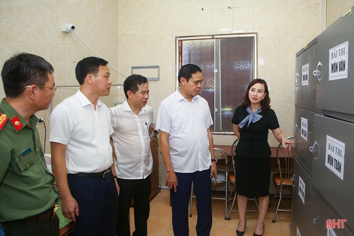 Kỳ thi vào lớp 10 ở Hà Tĩnh: An toàn, không có thí sinh vi phạm quy chế