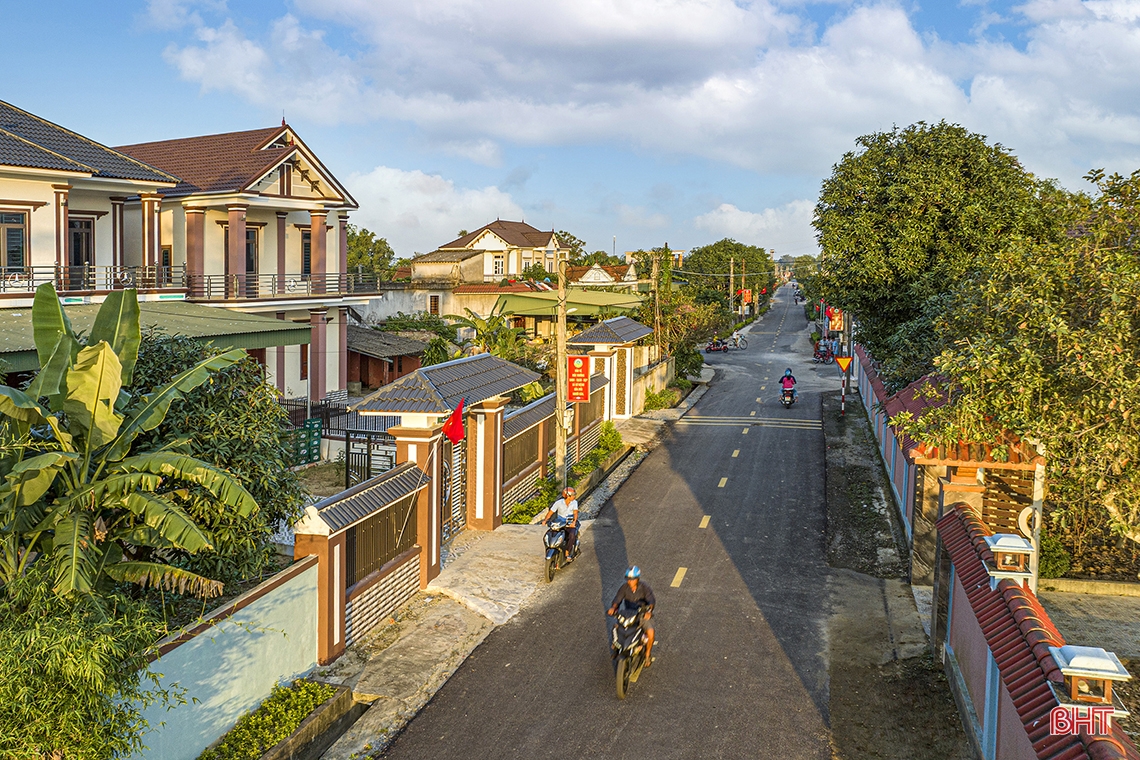 Những con đường “ý Đảng, lòng dân” trên quê hương Đại thi hào Nguyễn Du