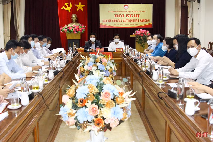 MTTQ Hà Tĩnh vận động Nhân dân chống dịch hiệu quả, đảm bảo an sinh xã hội