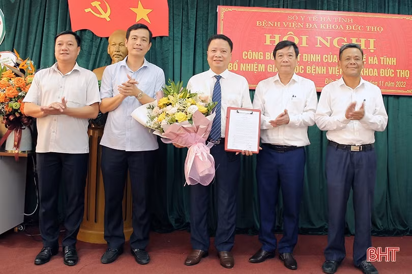Đức Thọ có tân Giám đốc Bệnh viện Đa khoa huyện