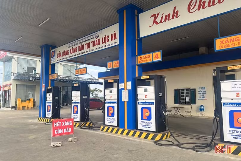 Chủ động khắc phục tình trạng thiếu hụt xăng dầu cục bộ ở Hà Tĩnh