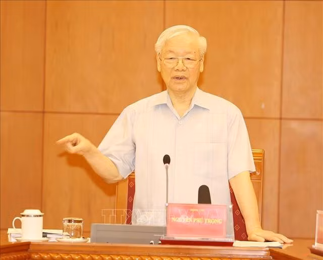 Phát biểu kết luận của Tổng Bí thư tại cuộc họp Thường trực Ban chỉ đạo Trung ương về phòng, chống tham nhũng, tiêu cực